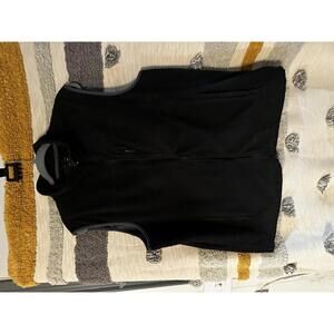 L.L Bean Performance Fleece Vest - Black - Men's XL